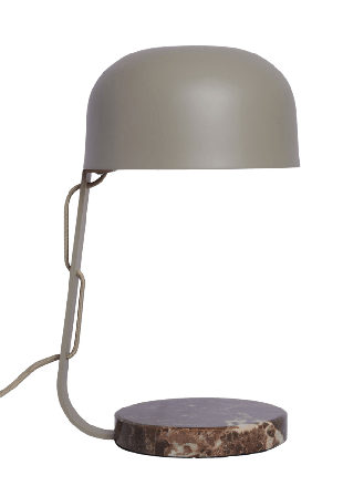 Watt&Veke Milly Table Beige Belysning 37x20x21 cm