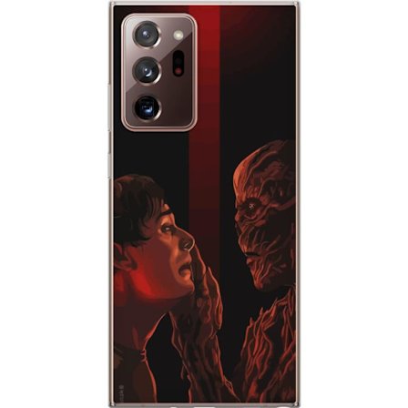 Kompatibel Mobilcover til Samsung Samsung Galaxy Note20 Ultra Mørk fantasyillustration, der viser mødet mellem menneske og monster med stærkt drama