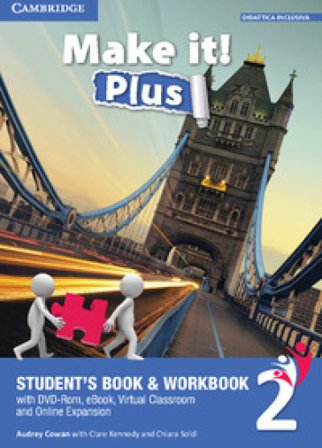 Make it! Plus level 2. Student's book-Workbook. Per la Scuola media. Con DVD-ROM. Con e-book. Con espansione online Clare Kennedy