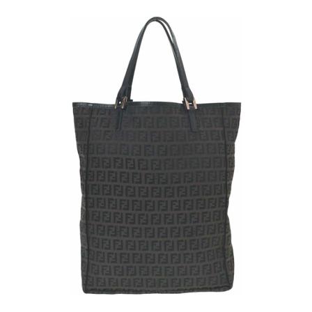 Fendi Vintage, Pre-owned Tote Bags Zwart, Dames, Maat:ONE Size,Canvas