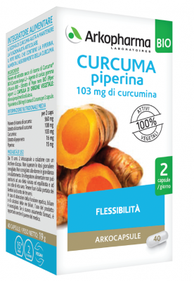 Arkocapsule Curcuma + Piperina Bio 40 Capsule