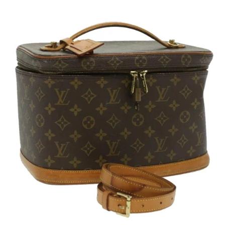 Louis Vuitton Vintage Pre-owned Canvas hndtasker Brun, Dame Vintage Tasker, Størrelse: ONE Size