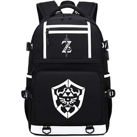 Luminous The Legend of Zelda Ryggsekk med USB-lading