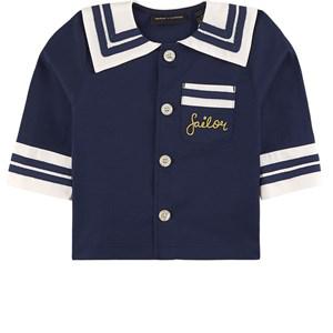 Mini Rodini Navy Sailor Shirt 116/122 cm - Tops - 116/122 cm - Navy - Mädchen