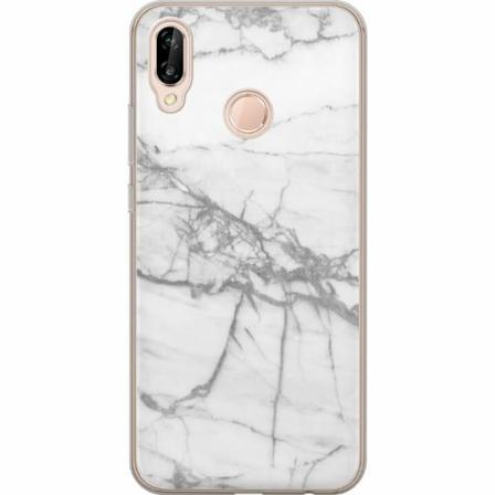 Huawei P20 Lite Genomskinligt Skal Marmor