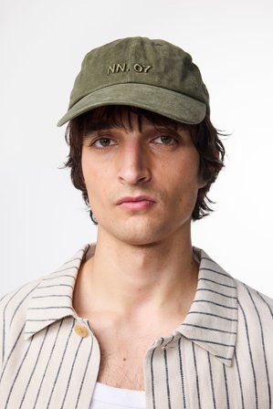 Cotton Cap 9041 Keps Herr Grön Bomull