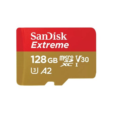 Sandisk Extreme - flashminnekort - 128 GB - microSDXC UHS-I