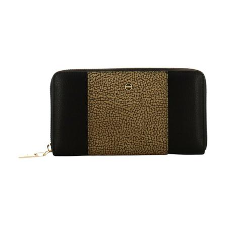 Borbonese Wallets & Cardholders Sort, Dame Punge og Kortholder, Størrelse: ONE Size