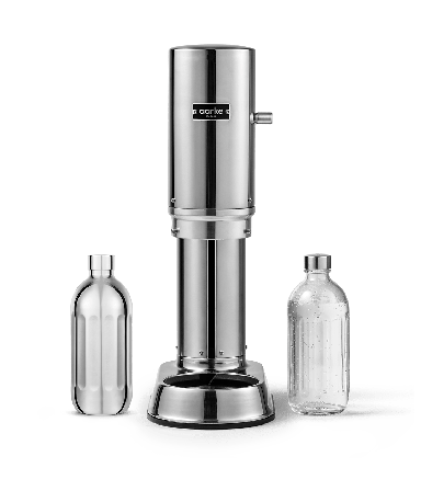 Aarke Carbonator Pro Edelstahl Bottle Kit - Wassersprudler