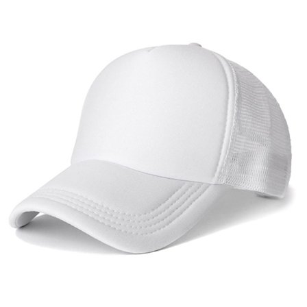 1 ST unisex cap Casual Cap i mesh svart