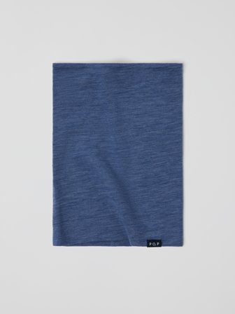 Polokrage merinoull - Onesize - barneklær - blue - Polarn O. Pyret