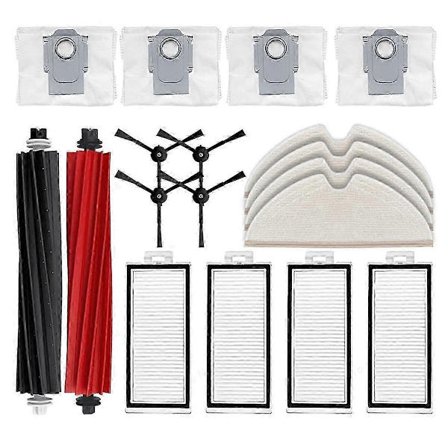 Reservdelar och tillbehör för Q8 Max, Q8 Max+, Q5 Pro, Q5 Pro+ - Huvudborste, sidoborste, Hepa-filter, moppduk js
