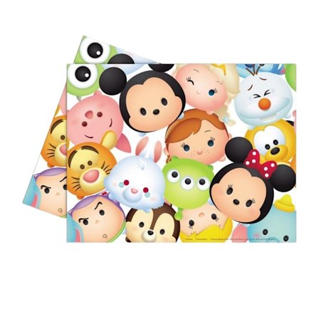 Disney Tsum Tsum Plast Party Bordsduk En Storlek Flerfärgad