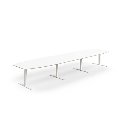 Conference table NOVUS, 4800x1200 mm, white
