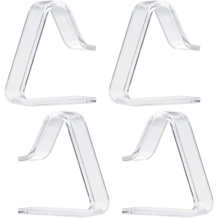 4 Stk. Dugeklemmer Klare, Dugeklemmer til Picnicbord Plastik Udendørs Dugklemmer Til Have, Hjem, Restaurant, Picnic