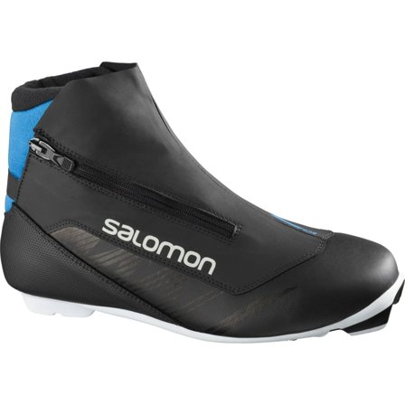 Salomon Men's RC8 Nocturne Prolink Men Cross country and downhill ski boots Black 47 1/3