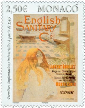 Monaco - English Sanitary - Postfrisk frimærke