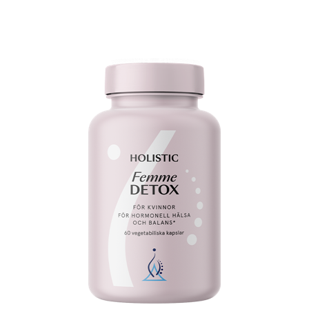 Holistic Femme Detox 60 vegetabilske kapsler