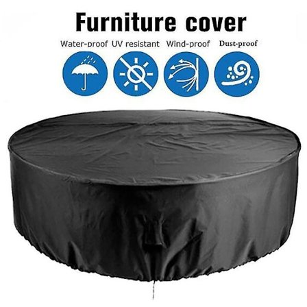 Outdoor Furniture Covers Waterproof Round Table Cover Heavy Duty Cover