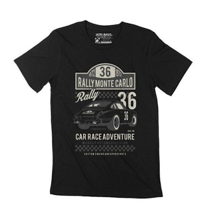 T-shirt herr Monte-Carlo Rally 1972 - Automotive Race Adventure – Monte Carlo Rally 1972 - Automotive Race Adventure –