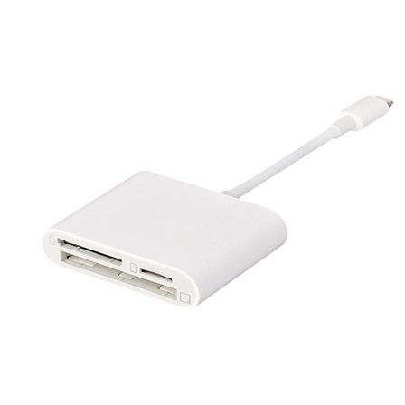 Minneskortläsare 3i1 till iPhone