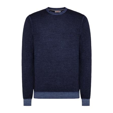 Sun68 Crew Neck Sweater Blå, Herre