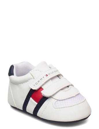 T0B4-30191-0271X007 Shoes Baby Booties Hvit Tommy Hilfiger