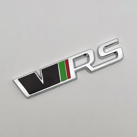 3d Rs Logo Vrs Emblem Navneskilt Bil Frontgitter Bagasjeromsmerke For Skoda Fabia Kodiaq Superb Octavia 2 3 A5 A7 Rs Vrs Tilbehør