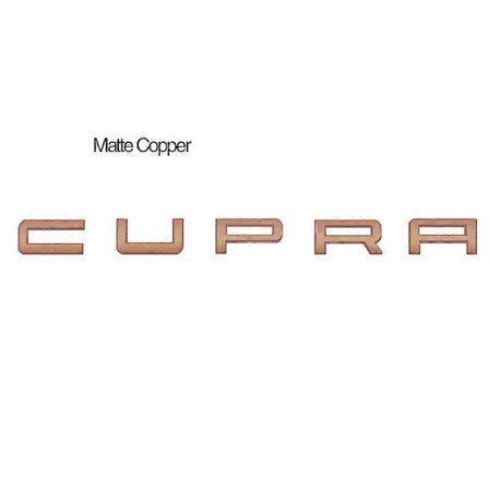 Autotarra Metallinen R Logo Tunnusmerkki Takaluukun Tarra Seat Cupra Leon Ibiza Tarraco Mii Exeo Alhambra Arona Ateca Toledo Altea -malleille (Matta 