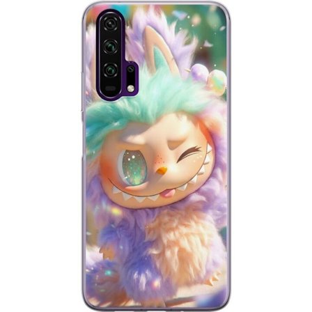 Kompatibelt Mobilskal till Honor Honor 20 Pro Söt fantasikaraktär med fluffig päls, pastellfärger och kawaii-stil, lekfull illustration för barn