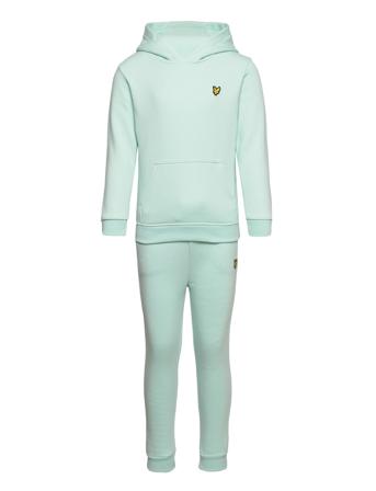 Bb Oth Hoodie & Jog Set Sets Sweatsuits Blå Lyle & Scott Junior*Betinget Tilbud