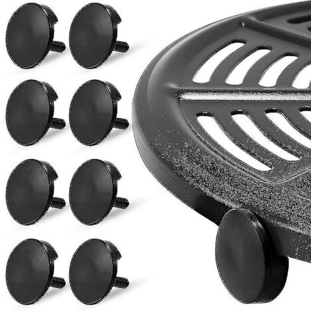 Udskiftnings gummifødder til Ninja Air Fryer Crisper Plate, Air Fryer Gummi Bumper, Air Fryer Silikonefødder, Udskiftnings Gummi Tabs til Ninja Air 