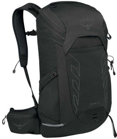 Osprey M's Talon 26L Black/Coal Grey - Tursekker