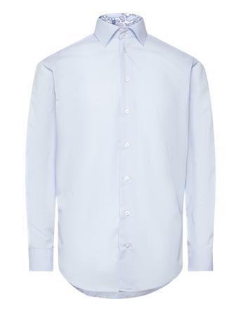 Poplin W. Paisley Contrast Bosweel Shirts Est. 1937 Blue