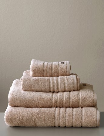 Bath Towel Devon Home Textiles Bathroom Textiles Towels & Bath Towels Bath Towels Beige Mimou