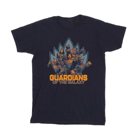 Guardians Of The Galaxy Volume 3 Flickor Sköld Bomulls T-shirt 7-
