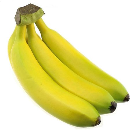 Kunstig Banan Frukt Klase, 19cm Realistisk Falsk Frukt
