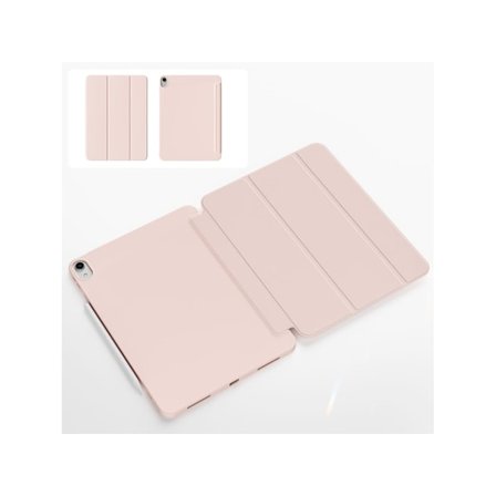 Magnetisk Folio-deksel for iPad 10. generasjon 10,9 tommer, Kompatibel med Apple Pencil Rosa