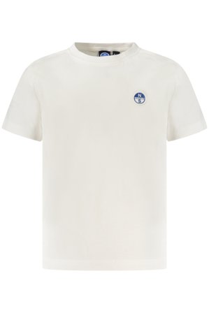 North Sails T-shirt Maniche Corte Bambino Bianco