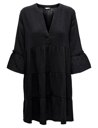 ONLY Carmakoma Carthyra Life Peplum Dress Wvn - Black - 42