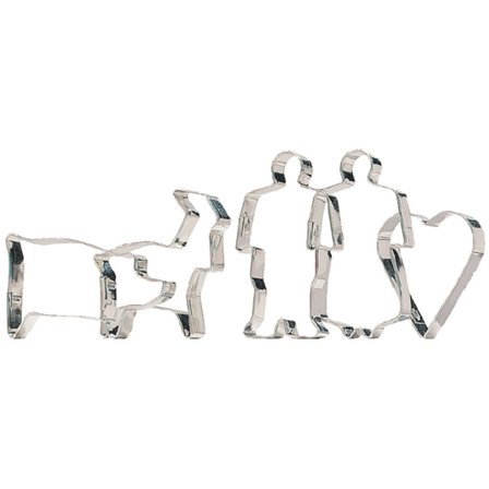 Jonas of sweden Kakeformer 5 stk på en Ring