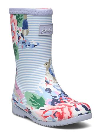 Jnr Roll Up Shoes Rubberboots High Rubberboots Unlined Rubberboots Multi/mønstret Joules
