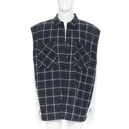 Balenciaga Vintage Pre-owned Cotton tops , Groen , Dames , Maat: M