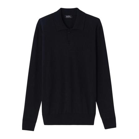 A.p.c., Polo Shirts Zwart, Heren, Maat:M