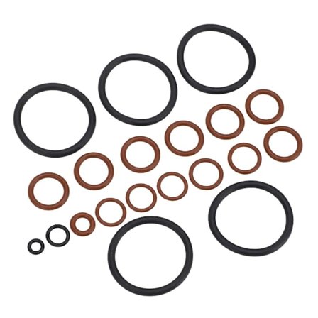 Kjølesystem O-ringer Tetningssett 17111711987 1743299 for E46 M52 M54 320i 323i 325i Radiator Kjølevæske Slange Tetningspakning