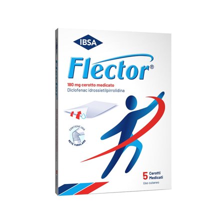 Flector 5 Cerotti Medicati 180mg