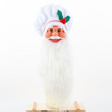 1st julgummanshuvud Cap dekoration Han