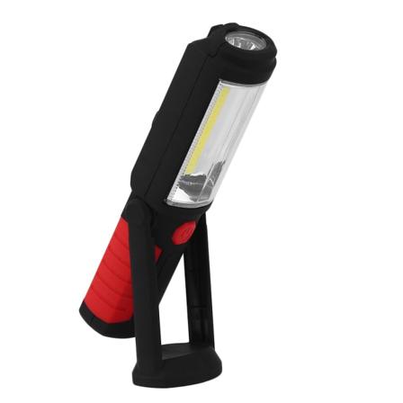 Bärbar Work LED Ficklampa Fackla Inspektionsljus Lampa För