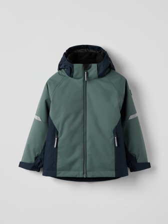 Polarn O. Pyret - Waterproof padded jacket ICY - 74 - Childrenswear - green