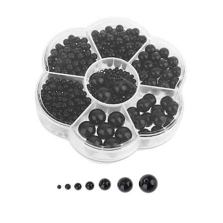 612 Stk. Glitter Store Sikkerhedsøjne Til Amigurumi Dyr Til DIY